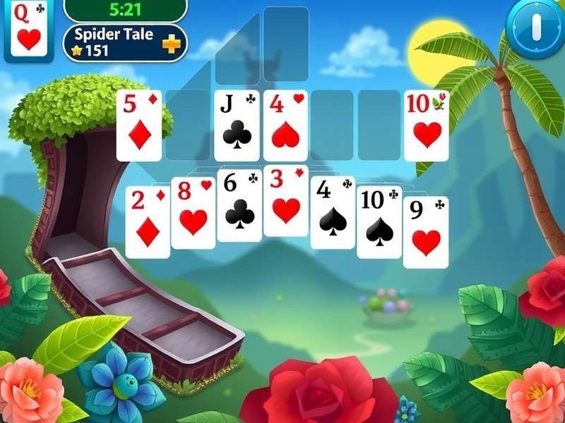 Spider Solitaire गेम के विभिन्न प्रकार