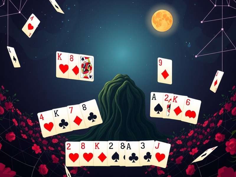 Spider Solitaire Online Game Interface