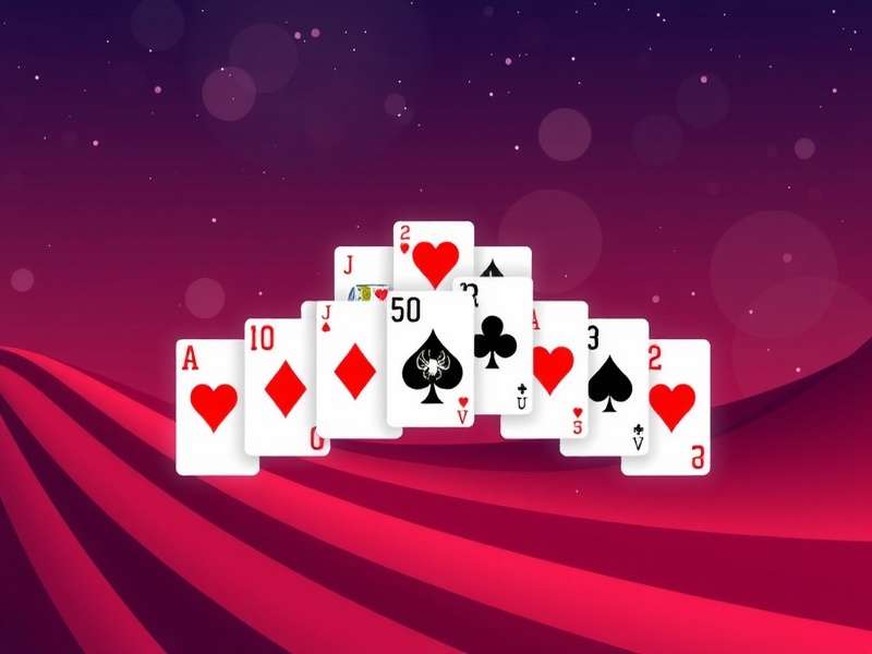 स्पाइडर सॉलिटेयर 1 सूट गेमप्ले स्क्रीनशॉट