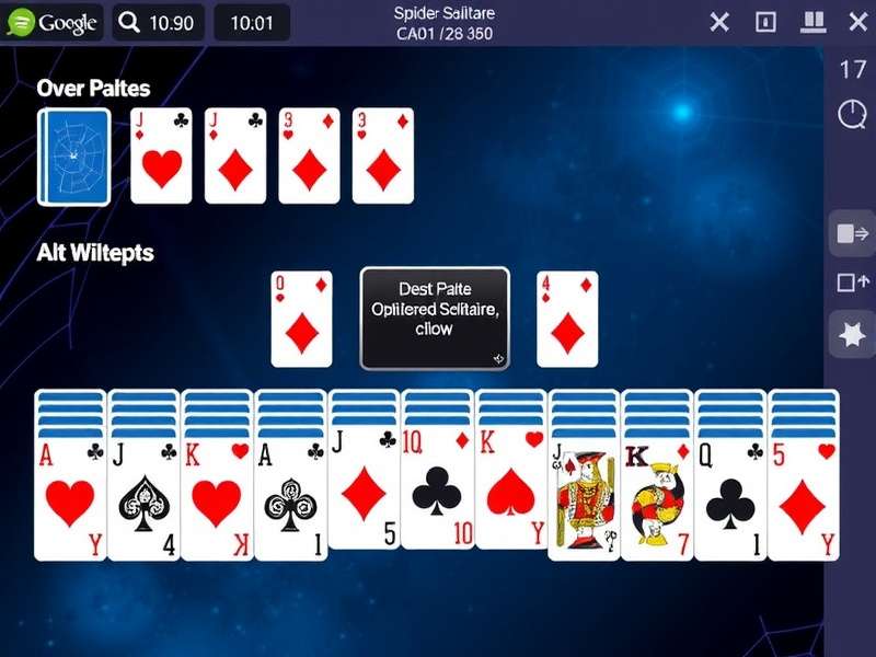 Spider Solitaire Strategy Diagram