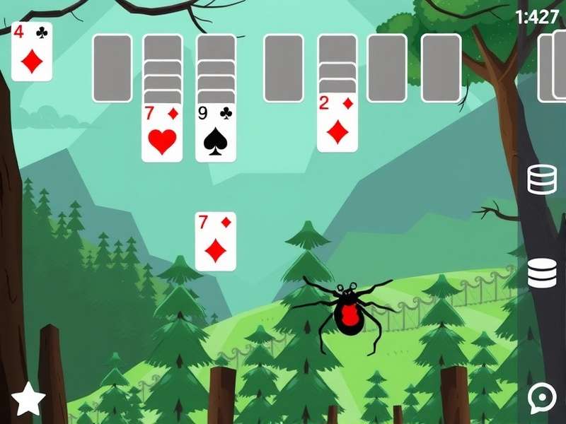 Spider Solitaire gameplay on desktop and mobile devices in India