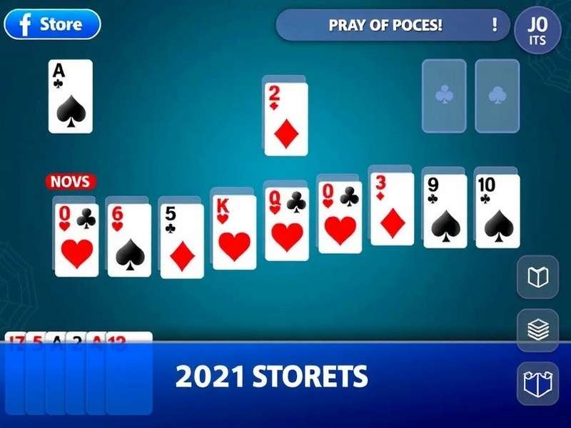 Spider Solitaire 2 Suits 247 Card Game – two suits layout on a green baize