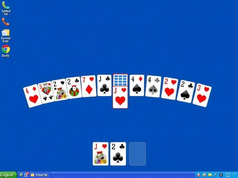 Spider Solitaire Windows 7 game interface showing the classic card layout with eight suits on a green felt background